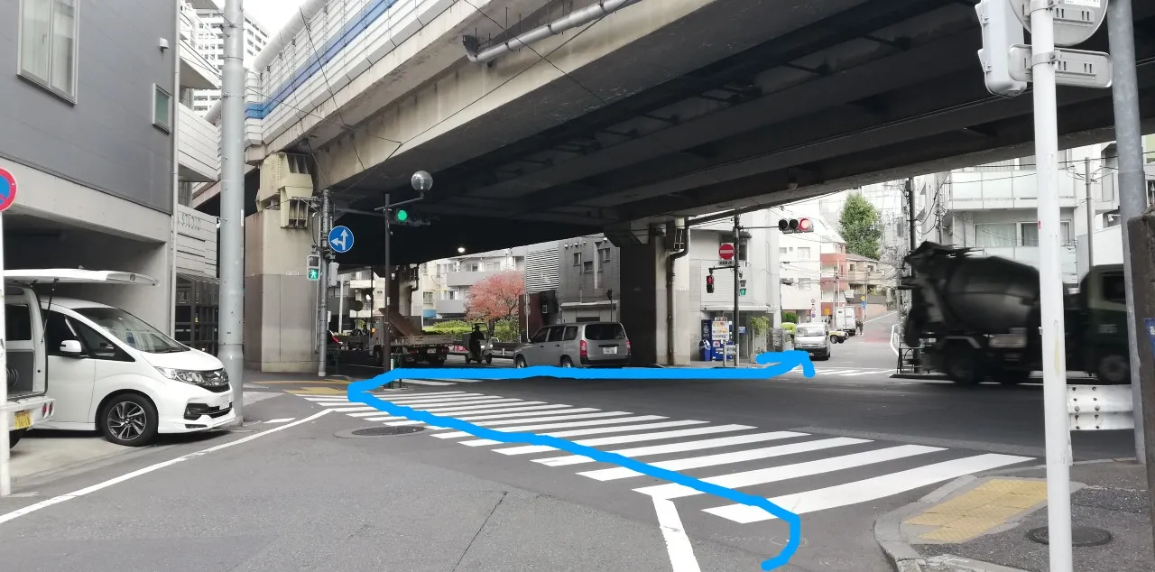 恵比寿駅からBabyGoose白金台ショップへの行き方17